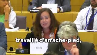 Sarah Knafo  La commission européenne et la gestion de lénergie [upl. by Aelam]