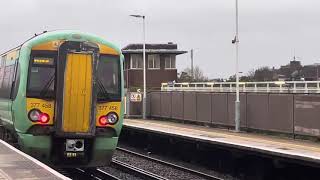 377475  377458 Departing Clapham Junction with a whistle [upl. by Haines]