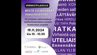 InnovaatioSilta Mistä voimavarat innovointiin Valmennukset keväällä 2025 [upl. by Hakceber]