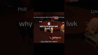 why is ts game lwk scary 😭 strawbareli roblox scary fyp [upl. by Kirred]