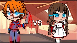 Chucky vs AnnabelleGacha Clubsub español [upl. by Bridget]