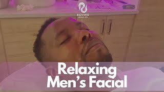 40 Minutes Relaxing Mens Facial [upl. by Farmer]