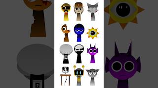 Incredibox Sprunki Horror Phase 1 Characters  Doll Elements [upl. by Enidlareg]