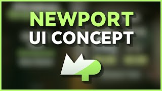 NEWPORT UI Concept  PTA Subway Roblox [upl. by Gunar37]