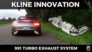 Kline Innovation Exhaust  991 Turbo Sounds by Flat 6 Motorsports [upl. by Hakan]