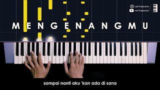 Kerispatih  Mengenangmu Piano Tutorial [upl. by Dlorah31]