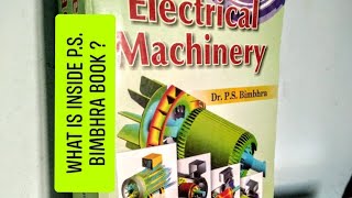 🔥REVIEW OF ELECTRICAL MACHINERY BOOK BY PS BHIMRA SIR l BEST BOOK FOR ELECTRICAL ENGINEERINGS gate [upl. by Eisen]