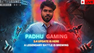 Road to 500 sub  BGMI 34 update  Padhu Gaming  youtubelive bgmitamil [upl. by Noiemad]