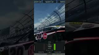 Michael McDowell near flip recreation nascar automobile song musica music [upl. by Leroi606]