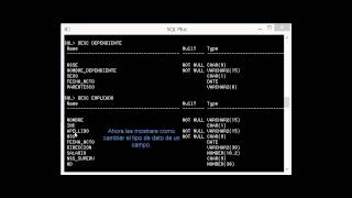 Editar Y Borrar Tablas SQL PLUS [upl. by Anital118]