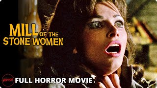 Horror Film  MILL OF THE STONE WOMEN  FULL MOVIE  Classic Goth Fantasy [upl. by Nomis252]