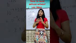 Antilog without Log Table  Trick  Antilog without Calculator  shorts cts tanujasharma [upl. by Nunes]