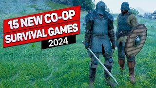 15 New Survival CoOp Games 2024 [upl. by Giwdul]