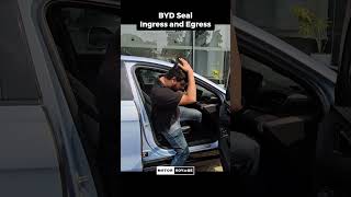 Byd seal ingress and egress Bydsealindia [upl. by Aihsakal834]