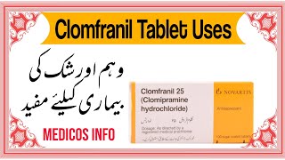 clomfranil 25 mg uses in urdu  colmfranil 10 mg uses in urdu  clomipramine hydrochloride [upl. by Aurore]