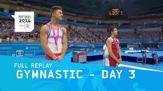 Gymnastics Artistic  Mens Individual All Around  Full Replay  Nanjing 2014 Youth Olympic Games [upl. by Narahs]