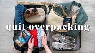 I learned to pack like a PRO with this EASY method pack with me for 2 weeks in a carry on only ✈️ [upl. by Filipe403]