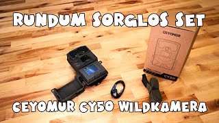 Sorglospaket Ceyomur CY50 Wildkamera SET [upl. by Luigi334]