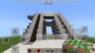 Minecraft PE escalator [upl. by Myke52]