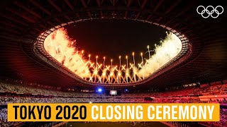 Closing Ceremony 🇯🇵  Tokyo2020 Highlights [upl. by Wilmott]