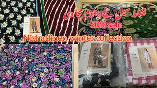 Nishat linen sale up to 50 off  Nishatlinen new collection winter 2024  affordable price [upl. by Groves]