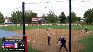 Stigler vs Checotah Softball 2024 [upl. by Agnella]