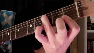 How To Play the Fsus2 Chord On Guitar Suspended Chord [upl. by Wrennie]