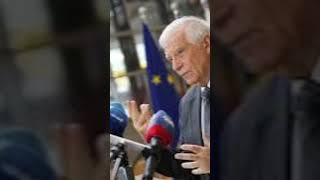 JOSEP BORRELL ES SU ÚLTIMA VISITA A UCRANIA international noticias [upl. by Eiramalegna476]