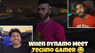 When Dynamo Meet Techno Gamer 😂 [upl. by Linad]