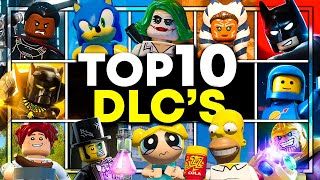 Top 10 BEST LEGO Game DLCs [upl. by Tnaryb]