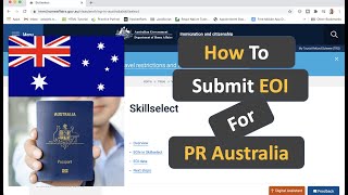 how to submit EOI for 190 Australian PR VISA [upl. by Sila138]