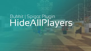 Bukkit Plugin  HideAllPlayers  Unsichtbare Spieler per Mausklick [upl. by Dorison]