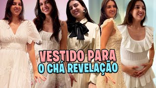 Provando vestido pro chá revelação Qual foi o ganhador [upl. by Tooley758]