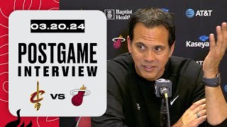 Postgame Interview Erik Spoelstra [upl. by Appel]