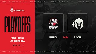 RED Kalunga x Vivo Keyd Stars  CBLOL 2024 1ª Etapa  Playoffs [upl. by Hanimay786]