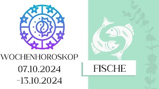 ♓ Wochenhoroskop  Fische  0710131024  KW 412024 [upl. by Laeahcim]