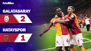 Galatasaray 21 Hatayspor  Maç Özeti  Trendyol Süper Lig 1 Hafta I galatasaray hatayspor [upl. by Steinberg]