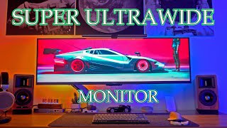 The Cheapest 44 Inch Super Ultrawide Monitor [upl. by Ahsirak334]