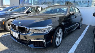 2020 BMW M550i xDrive horn [upl. by Kalil]