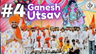 Our 4th GANESH UTSAV🕉️🔱  7 Sept2024  Vlog229 vermaboyz [upl. by Aicilra]