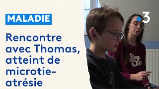 Rencontre avec Thomas 8 ans atteint dune maladie rare  la microtieatrésie [upl. by Luckin413]