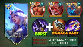 KARRIE FULL DAMAGE BUILD CAN EASILY DOMINATE TANKY ENEMIES🔥 KARRIE BEST BUILD 2024 PLS TRY [upl. by Eselahc]