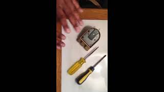 Segal Lock Repair  Segal SE15726 Single Cylinder Deadbolt repair  Do It Yourself [upl. by Nomihs]