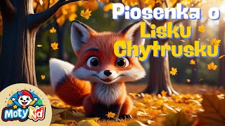 Lisek i jego jesienne przygody 🦊 Wesoła Piosenka dla Dzieci o Lisie [upl. by Anniken]