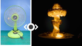 How to make Atomic Bomb Explosion Diorama very Easily [upl. by Dilly837]