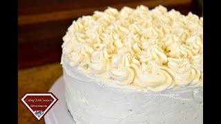 THE BEST EGGNOG CAKE WITH EGGNOG BUTTERCREAM  Holiday Series  Cooking With Carolyn [upl. by Brodeur]