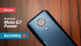 Moto G7 Power  Review Tecnoblog [upl. by Llehcal704]