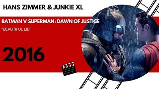 Hans Zimmer amp Junkie XL  Batman v Superman Dawn of Justice  Beautiful Lie 2016 [upl. by Hcirdla]