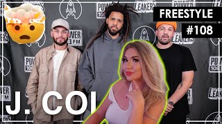 BEST FREESTYLE J Cole  LA Leakers freestyle REACTION [upl. by Enelrak]