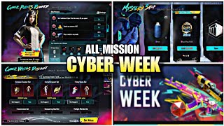 NEW CYBER WEEK EVENT PUBG MOBILE  CYBER WISH DISCOUNT  CYBER MYSTERY CRATE  CYBER POINTS REWARD [upl. by Larena]